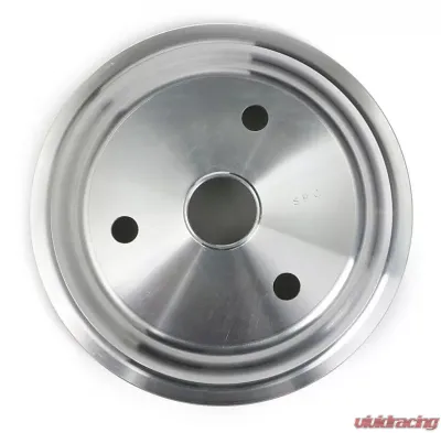 Trans-Dapt Performance CRANKSHAFT Pulley; 1 Groove; CHEVROLET 283-350;LONG W/P-Machined ALUMINUM Chevrolet - 9484