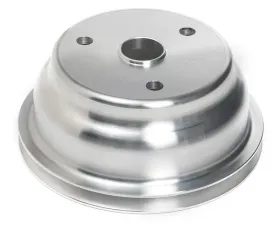 Trans-Dapt Performance CRANKSHAFT Pulley; 1 Groove; CHEVROLET 283-350;LONG W/P-Machined ALUMINUM Chevrolet