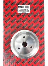 Trans-Dapt Performance CRANKSHAFT Pulley; 3 Groove; CHEVROLET 283-350;LONG W/P-Machined ALUMINUM Chevrolet                                     - 9486 - Image 4