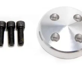 Trans-Dapt Performance WATER PUMP Pulley NOSE; 69-85 CHEVROLET 283-350; LONG W/P- Mach. ALUMINUM Chevrolet