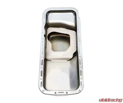 Trans-Dapt Performance CHROME OEM-Style Oil Pan- Mopar 361-440 B and RB, 426 Hemi; Stock Capacity - 9496