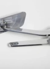 Trans-Dapt Performance Firewall Gas Pedal; 2 Rubber Inserts; 4 x 1-3/4 in. Rectangular- Polished Alum.                                     - 9501 - Image 2