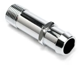 Trans-Dapt Performance CHROMED ALUMINUM WATER PUMP HOSE FITTING