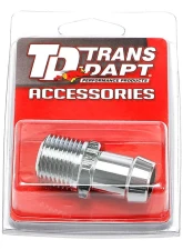 Trans-Dapt Performance CHROMED ALUMINUM WATER PUMP HOSE FITTING                                     - 9523 - Image 2