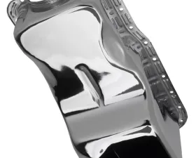 Trans-Dapt Performance CHROME OEM-Style Oil Pan- Ford 351W; Stock Capacity