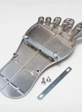 Trans-Dapt Performance BAREFOOT-Style Gas Pedal; 4-1/4 in. x 9 in.-CHROME/Steel                                     - 9560 - Image 2