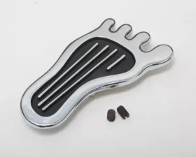 Trans-Dapt Performance BAREFOOT-Style Dimmer Switch Pedal-CHROME/Steel
