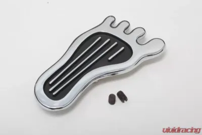 Trans-Dapt Performance BAREFOOT-Style Dimmer Switch Pedal-CHROME/Steel - 9561