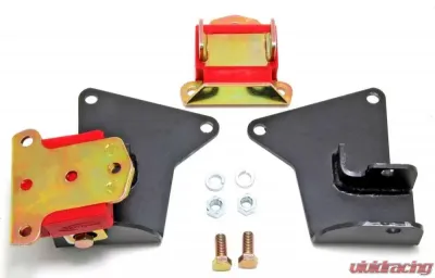 Trans-Dapt Performance SB (Gen 1),BB Chevy(Mark IV) in 64-72 GM A-Body (NOT CHEVY) Mount Kit-Poly Pads - 9566