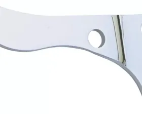 Trans-Dapt Performance O.E.-STYLE ALTERNATOR Bracket (Lower); 69-86 CHEVROLET 305-350;LONG W/P-CHROME Chevrolet