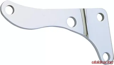 Trans-Dapt Performance O.E.-STYLE ALTERNATOR Bracket (Lower); 69-86 CHEVROLET 305-350;LONG W/P-CHROME Chevrolet - 9637