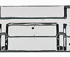 Trans-Dapt Performance Radiator Support; 73-80 Chevy Pick-up; AUTO Transmission; 30 x 6-1/2 in.-CHROME