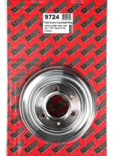 Trans-Dapt Performance CRANKSHAFT Pulley; 3 Groove; CHEVROLET 396-454; LONG Water Pump-CHROME Chevrolet                                     - 9724 - Image 5
