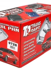 Trans-Dapt Performance 1965-95 Chevy 396-454 STREET/STRIP Oil Pan (6 Qt); 8-1/4 in. Deep-CHROME Chevrolet                                     - 9728 - Image 3