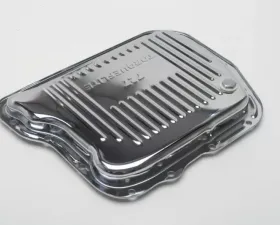 Trans-Dapt Performance MOPAR TORQUEFLITE 727-CHROME Transmission Pan; Stock Capacity and Depth; FINNED