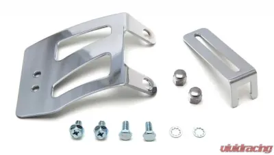 Trans-Dapt Performance Throttle Cable Bracket Set; SB Chevy V8-CHROME - 9756