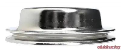 Trans-Dapt Performance CRANKSHAFT Pulley; 1 Groove; CHEVY SB Gen 1 & BB Gen IV; SHORT Water Pump-CHROME Chevrolet - 9817