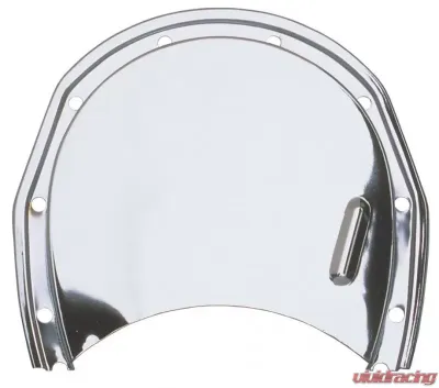 Trans-Dapt Performance Chrome Timing Chain Cover CAP w/Bolts- Chevy 4.3L V6 or SB Chevy V8 (not LT1) - 9819