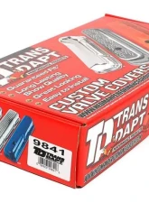 Trans-Dapt Performance 350 C.I.D. Logo Design Valve Covers; TALL; 1958-1986 SB Chevy 350-CHROME Chevrolet 5.7L V8                                     - 9841 - Image 4
