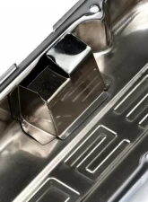 Trans-Dapt Performance 502 C.I.D. Logo Design Valve Covers; SHORT; 1965-2000 BB Chevy 502-CHROME                                     - 9848 - Image 2