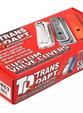 Trans-Dapt Performance 327 C.I.D. Logo Design Valve Covers; TALL; 1958-1986 SB Chevy 327-CHROME Chevrolet 5.3L V8                                     - 9853 - Image 4
