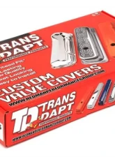 Trans-Dapt Performance CHEVY 396 LOGO TALL CHROME VALVE COVERS                                     - 9855 - Image 4