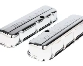 Trans-Dapt Performance CHEVY 396 LOGO TALL CHROME VALVE COVERS