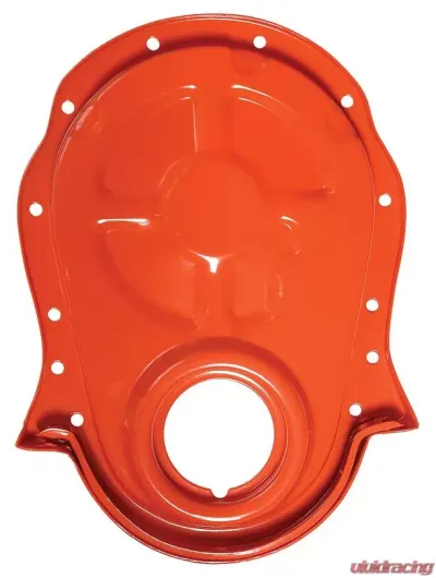 Trans-Dapt Performance CHEVY ORANGE Timing Chain Cover (only)- 1965-90 Chevy 396-454 Chevrolet - 9914