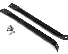 Trans-Dapt Performance Radiator Support Bars; 1970-81 Camaros Only (Pr)- BLACK