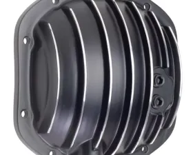 Trans-Dapt Performance DANA 25-27-30 Style; Aluminum Diff. Cover-Black w/Polished Fins