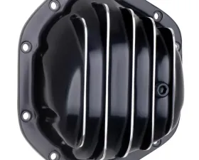 Trans-Dapt Performance DANA 44 Style, Black Powder-Coated Aluminum Differential Cover w/ Polished fins