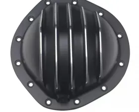 Trans-Dapt Performance Chevy/GMC 1/2 Ton w/12-Bolt REAR; Aluminum Diff. Cover-Black w/Polished Fins
