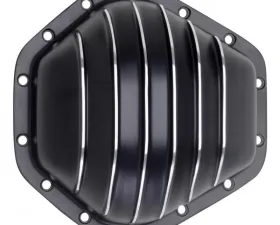 Trans-Dapt Performance 73-00 Chevy/GMC w/14-Bolt REAR; Aluminum Diff. Cover-Black w/Polished Fins