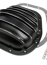 Trans-Dapt Performance Sterling 12 Bolt Style; Aluminum Diff. Cover-Black w/Polished Fins                                     - 9940 - Image 4