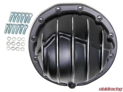 Trans-Dapt Performance Chevy/GM Interm. 12-Bolt; 8-7/8 in. Gear; Alum. Differential Cover-Black w/Fins - 9944