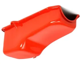 Trans-Dapt Performance 1980-85 SB Chevy 305-350 OEM-Style Oil Pan-CHEVY Orange (4 Qt) Chevrolet