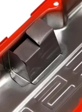 Trans-Dapt Performance CHEVY 502 LOGO SHORT ORANGE POWDER COATED VALVE COVERS                                     - 9962 - Image 2