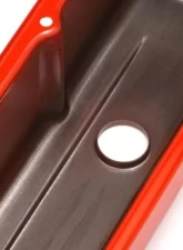 Trans-Dapt Performance CHEVY 283-400 TALL ORANGE POWDER COATED VALVE COVERS                                     - 9963 - Image 2