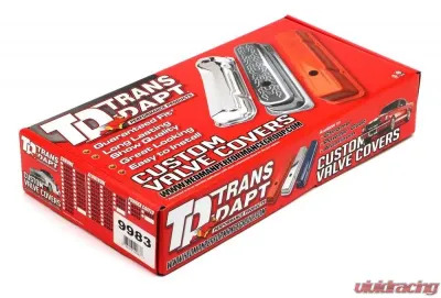 Trans-Dapt Performance CHEVY 5.0-5.7L (not LT1) CHEVY ORANGE Valve Cover CAPS- Trucks only - 9983