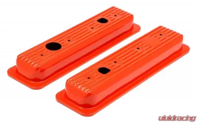 Trans-Dapt Performance CHEVY 5.0-5.7L (not LT1) CHEVY ORANGE Valve Cover CAPS- Trucks only - 9983