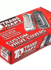 Trans-Dapt Performance CHEVY 396-502 TALL ORANGE POWDER COATED VALVE COVERS                                     - 9991 - Image 4