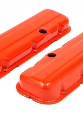 Trans-Dapt Performance CHEVY 396-502 SHORT ORANGE POWDER COATED VALVE COVERS                                     - 9993 - Image 4