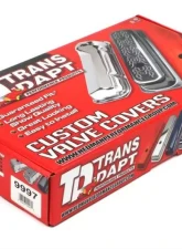 Trans-Dapt Performance CHEVY 396-502 TALL ORANGE POWDER COATED BAFFLED VALVE COVERS                                     - 9997 - Image 4