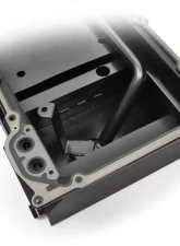 Trans-Dapt Performance LS Swap Oil Pan/Filter Reocation Kit; Double Filter; Horizontal Port; Black Pan                                     - 182 - Image 3