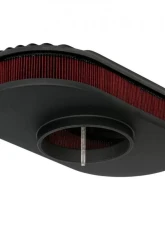 Trans-Dapt Performance 8-3/8 X 15 IN. OVAL, FINNED, CAST ALUMINUM AIR CLEANER SET- BLACK FINISH                                     - 7468 - Image 2