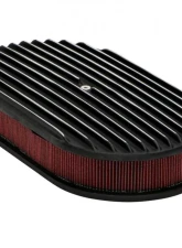 Trans-Dapt Performance 8-3/8 X 15 IN. OVAL, FINNED, CAST ALUMINUM AIR CLEANER SET- BLACK FINISH                                     - 7468 - Image 4