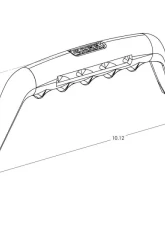 Carr Grab Handle Cast Bolt-On Black Powder Coat-single                                     - 200031 - Image 3