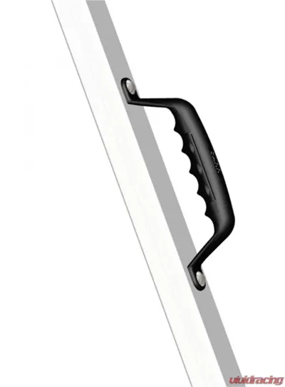 Carr Grab Handle Cast Bolt-On Black Powder Coat-single - 200031