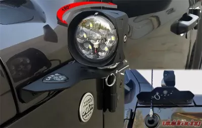 Carr JL 180 Light Mount Jeep Wrangler 2018-2019 - 210291