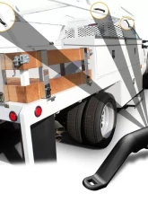 Carr Grab Handle Cast Bolt-On Black Powder Coat-single                                     - 200031 - Image 2